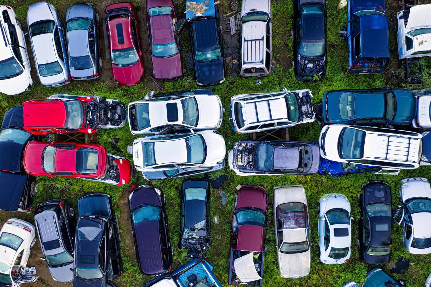 Authorized car recycling yard
